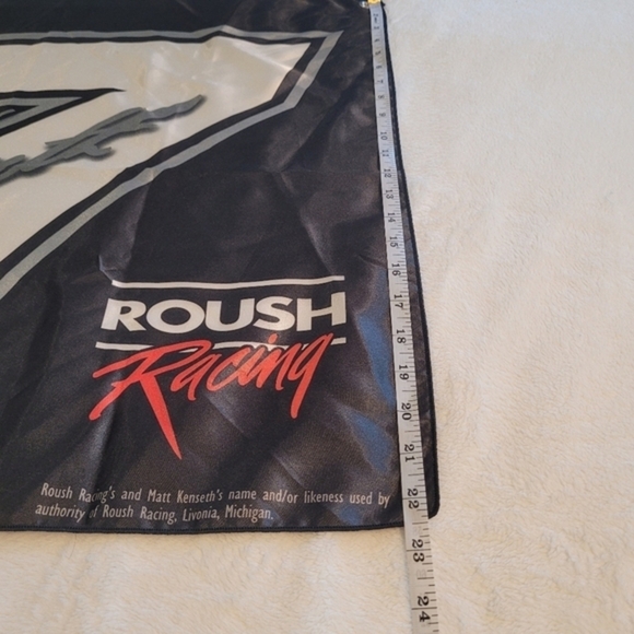 NASCAR Matt Kenseth #17 Smirnoff Ice Black Promotional Advertisement Flag 2003 - Picture 8 of 9